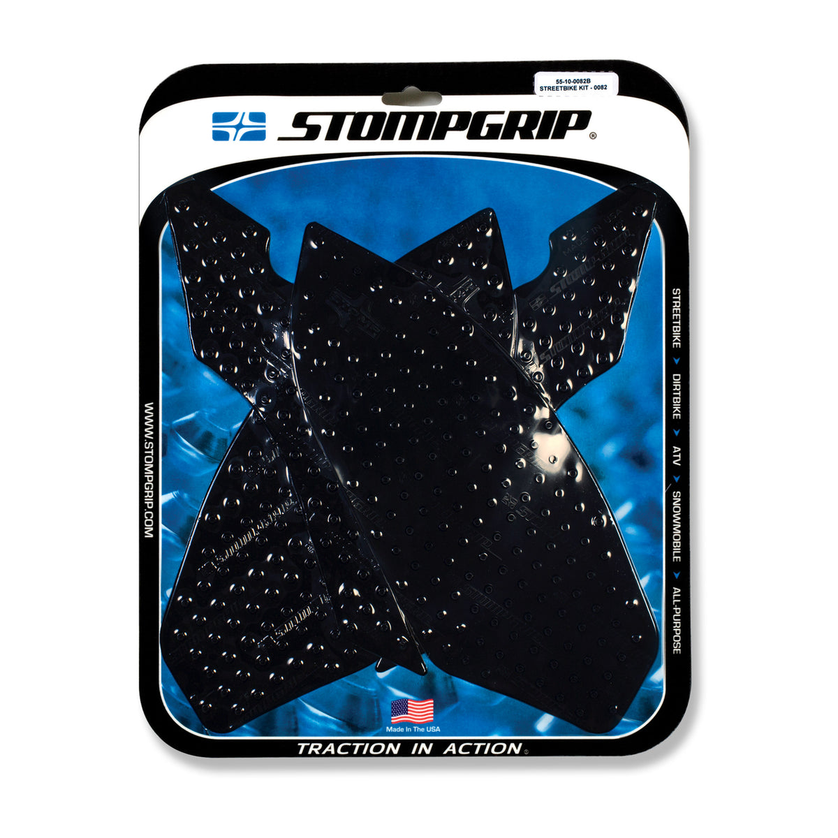 Stomgrip Traktionspad Streetbikes Schwarz BMW S 1000 RR Bj. 09-14