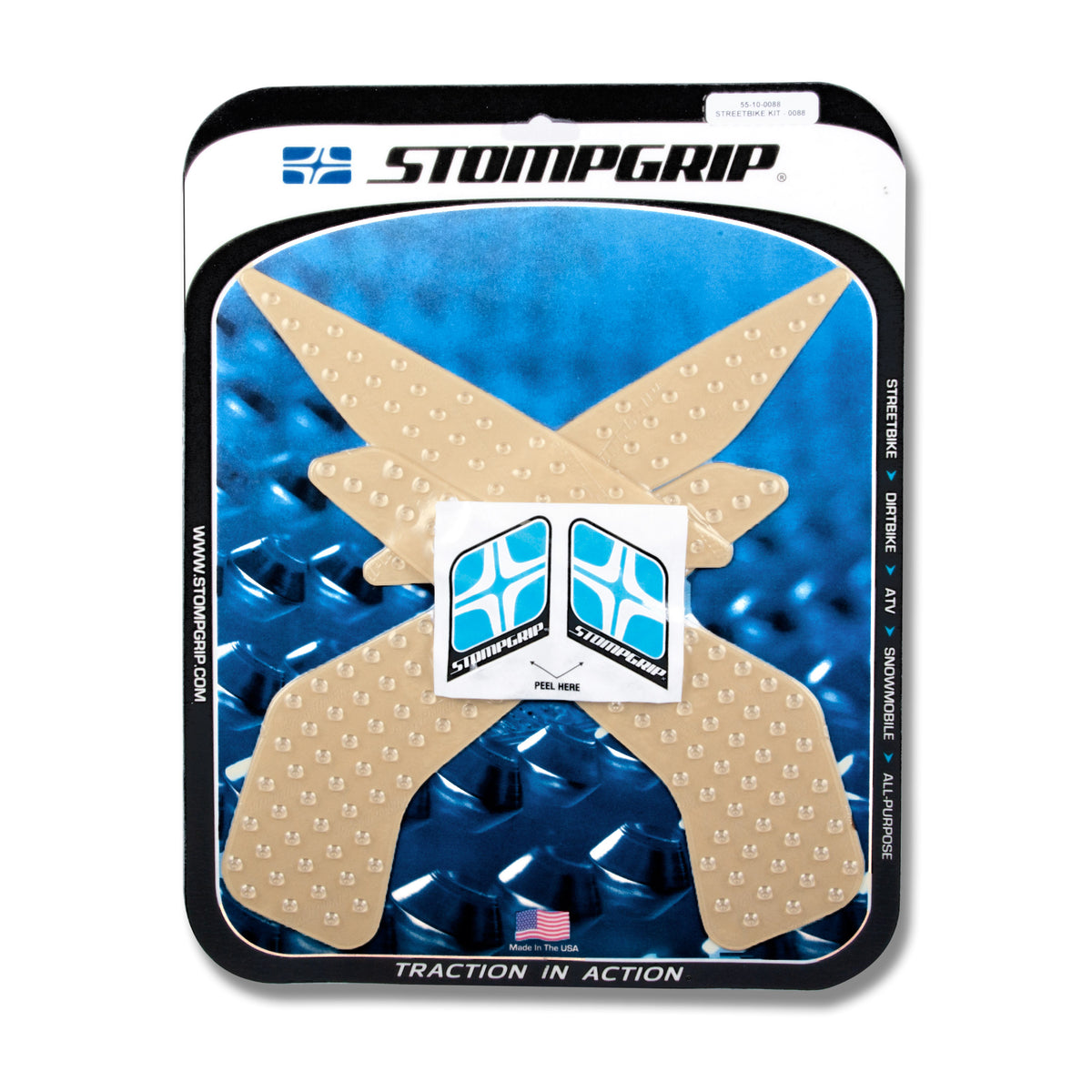 Stomgrip Traktionspad Streetbikes Klar Honda CRF250 M Bj. 14-15
