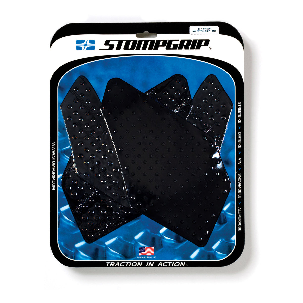 Stomgrip Traktionspad Streetbikes Schwarz BMW R 1250 R Bj. 19-20