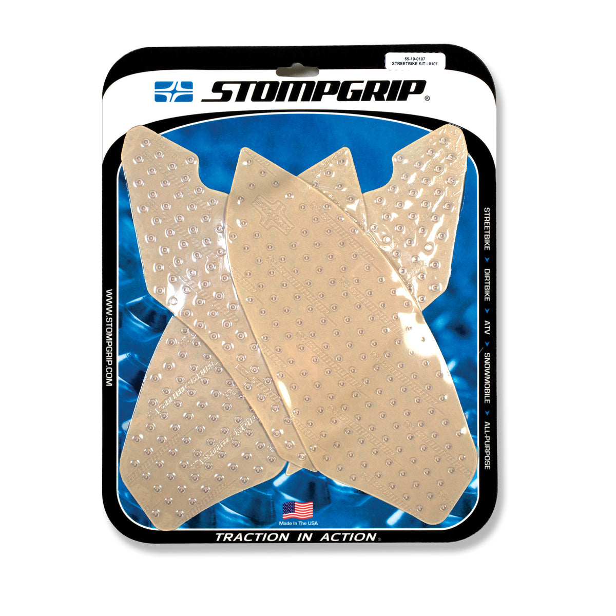 Stomgrip Traktionspad Streetbikes Klar BMW S 1000 R Bj. 14-20