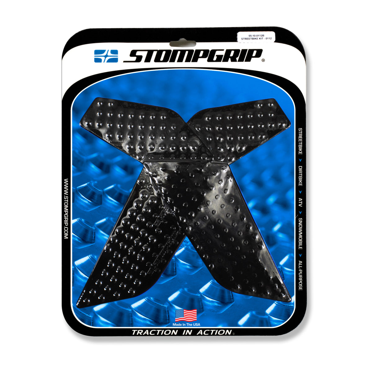 Stomgrip Traktionspad Streetbikes Schwarz Ducati Multistrada 1260 / S / Diair Bj. 18-20
