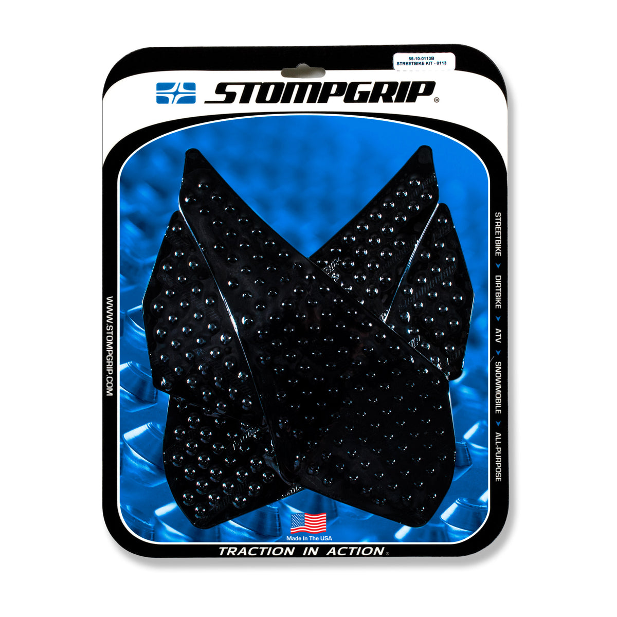 Stomgrip Traktionspad Streetbikes Schwarz BMW R 1250 RS Bj. 19-20