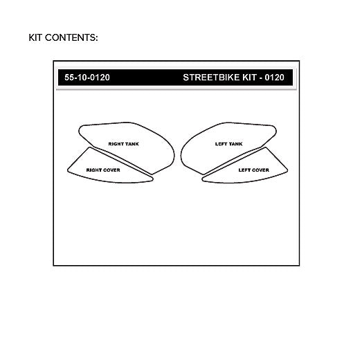 Stomgrip Traktionspad Streetbikes Hybrid Suzuki GSX-S 1000 / F / S / ABS Bj. 16-20