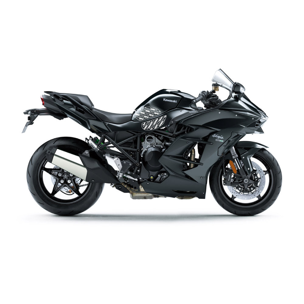 Stomgrip Traktionspad Streetbikes Schwarz Kawasaki Ninja H2 SX Bj. 18-22