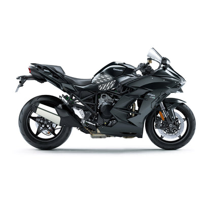 Stomgrip Traktionspad Streetbikes Schwarz Kawasaki Ninja H2 SX Bj. 18-22