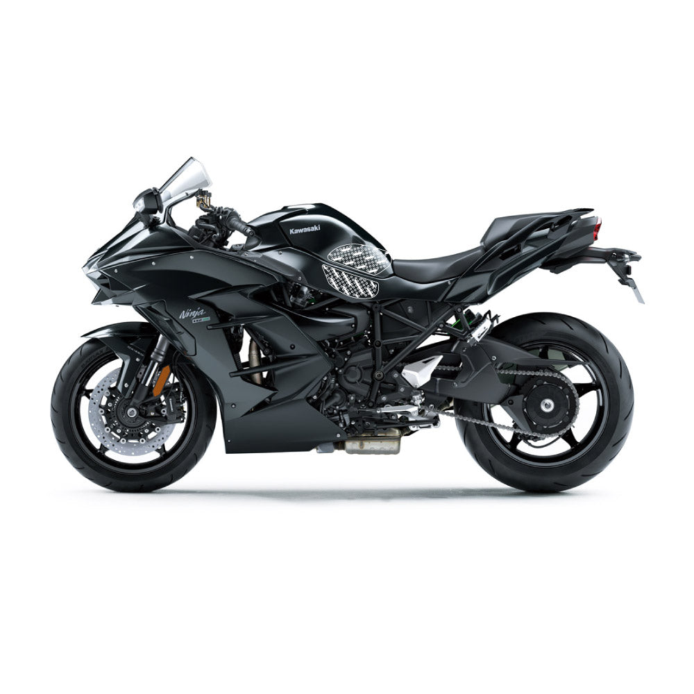 Stomgrip Traktionspad Streetbikes Schwarz Kawasaki Ninja H2 SX Bj. 18-22
