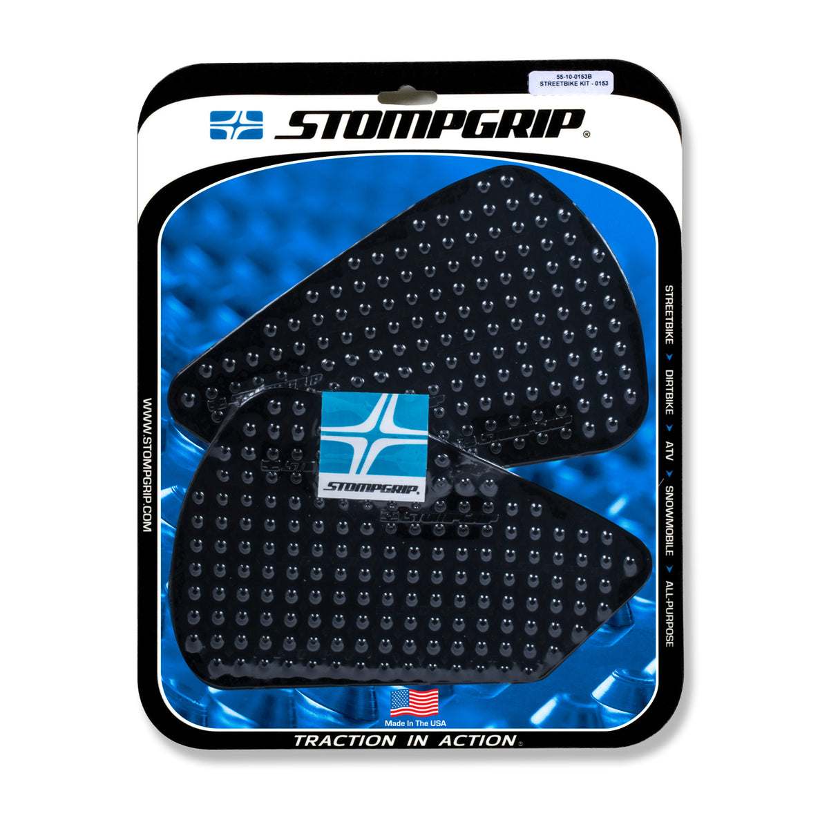 Stomgrip Traktionspad Streetbikes Schwarz BMW R 1200 GS Bj. 17-18