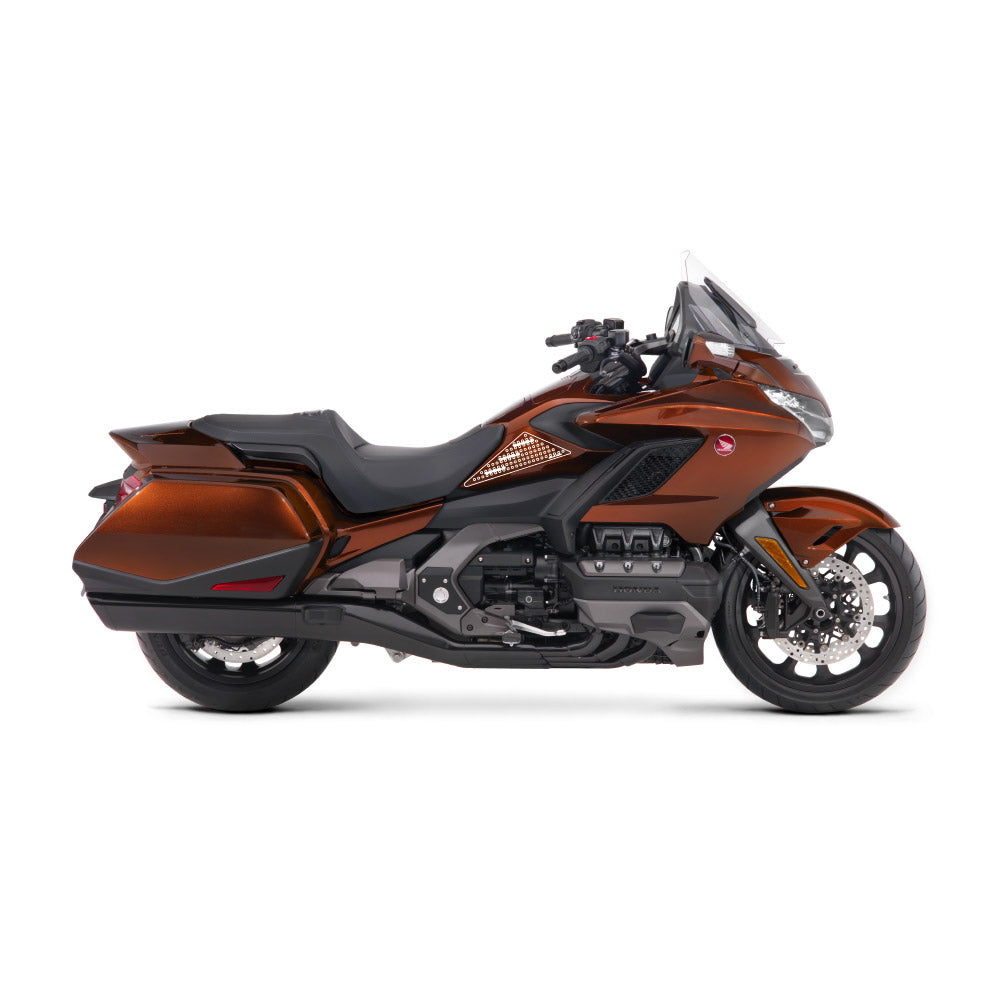 Stomgrip Traktionspad Streetbikes Schwarz Honda GL1800 Gold Wing Bj. 18-22