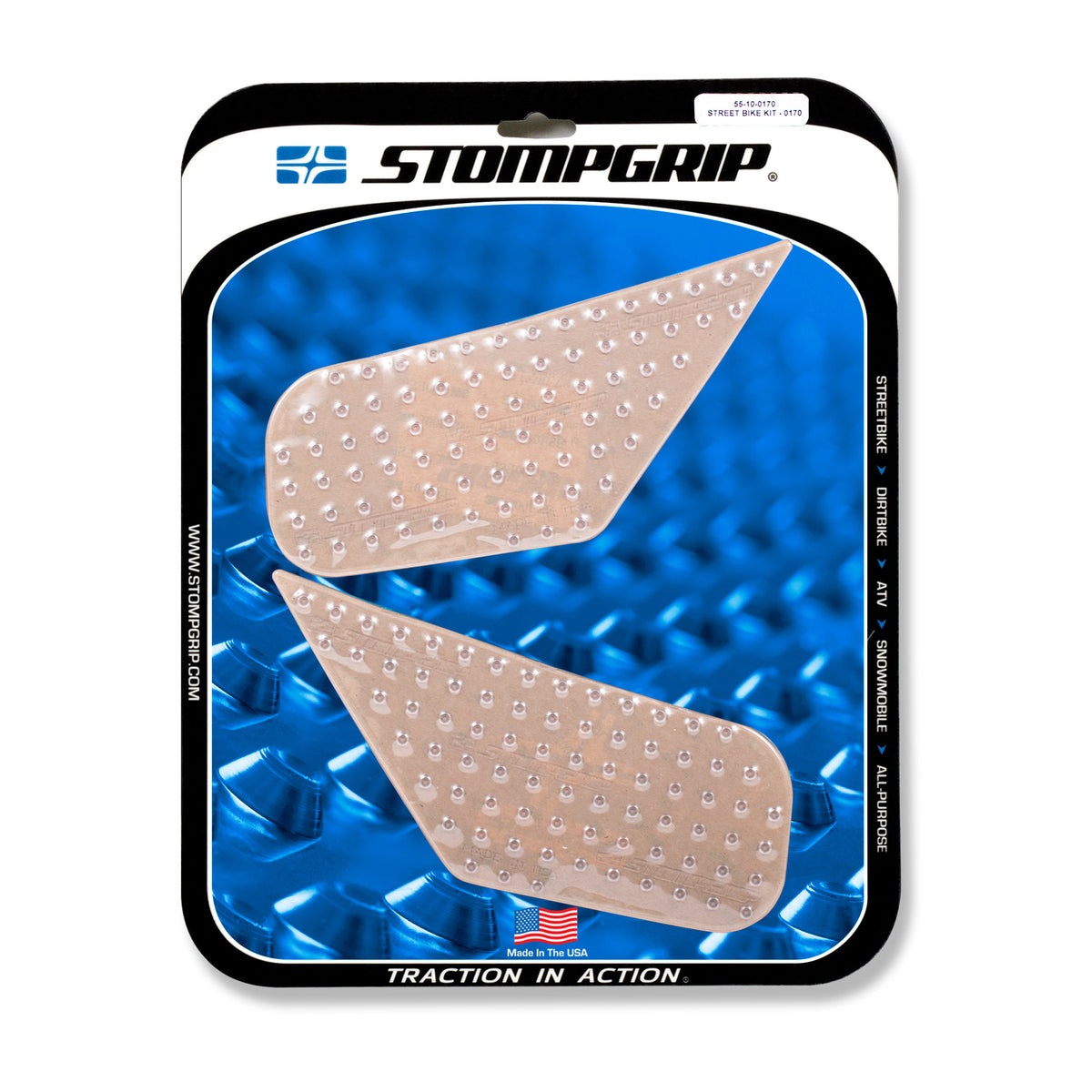 Stomgrip Traktionspad Streetbikes Klar Zero S / SR Bj. 13-20