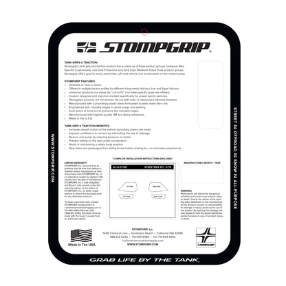 Stomgrip Traktionspad Streetbikes Schwarz BMW F 900 XR Bj. 20-21