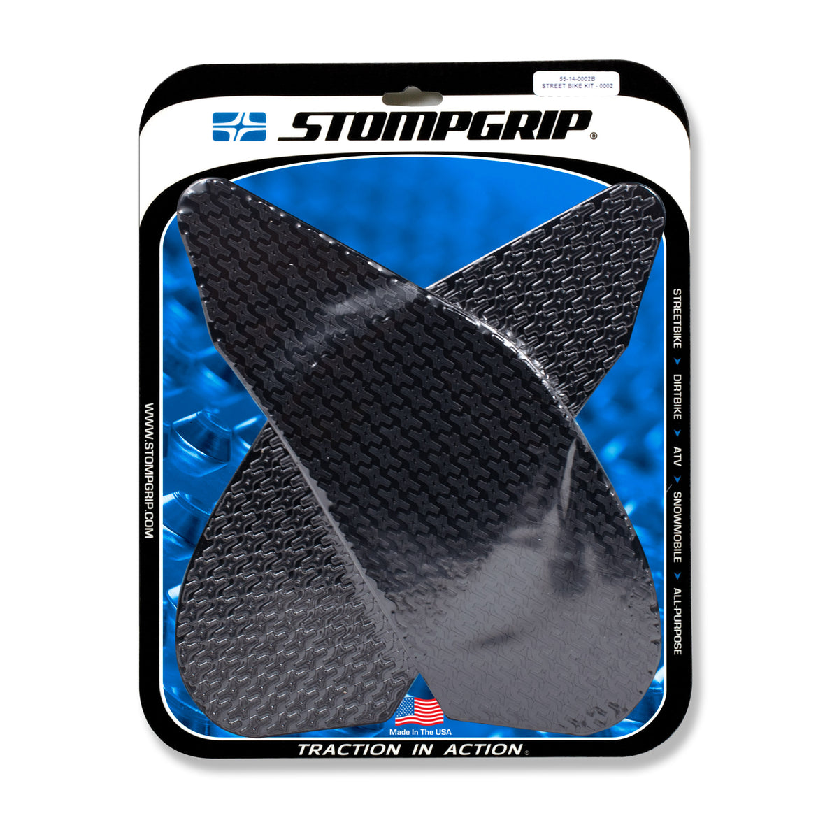 Stomgrip Traktionspad Streetbikes Schwarz Yamaha XJR1300 Bj. 02-15