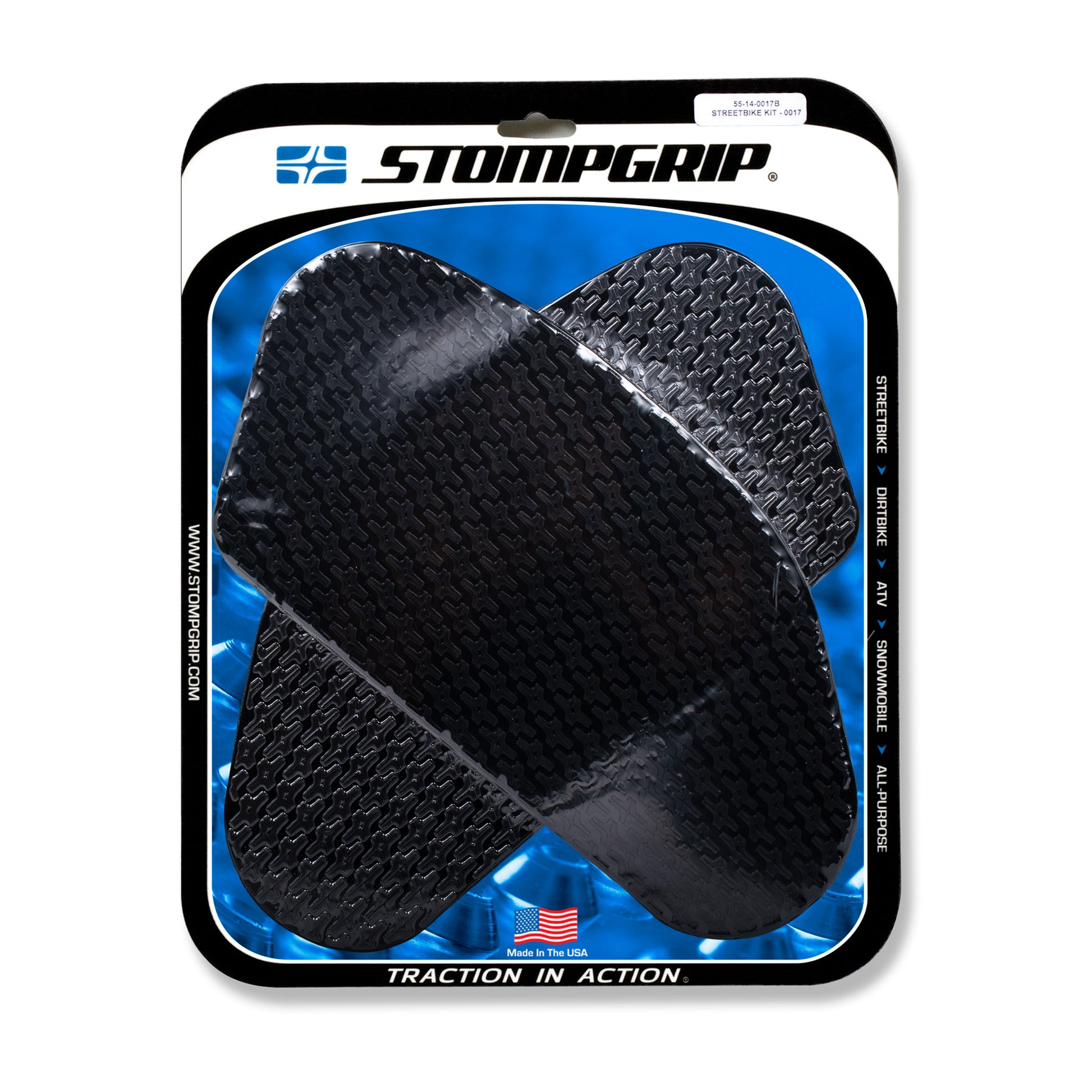 Stomgrip Traktionspad Streetbikes Schwarz Honda CBR600 RR Bj. 03-06