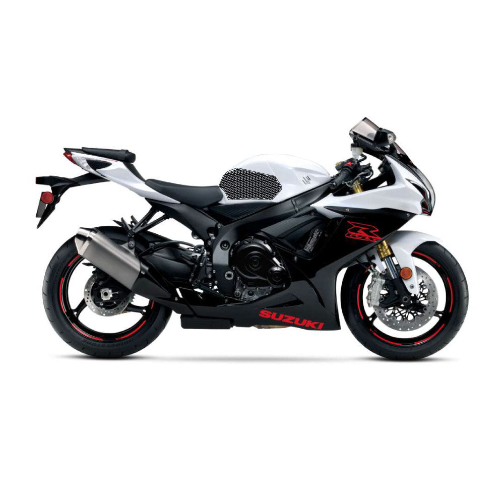 Stomgrip Traktionspad Streetbikes Schwarz Suzuki GSX-R 600 Bj. 11-22
