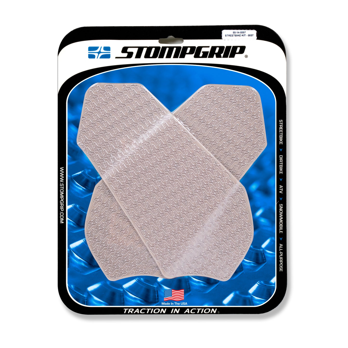 Stomgrip Traktionspad Streetbikes Klar Suzuki GSX-R 750 Bj. 11-22