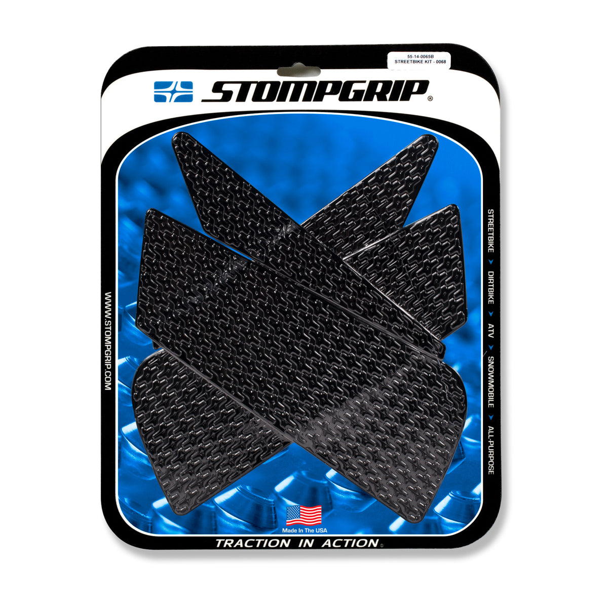 Stomgrip Traktionspad Streetbikes Schwarz Ducati 1098 / R / S / Tricolore Bj. 07-08