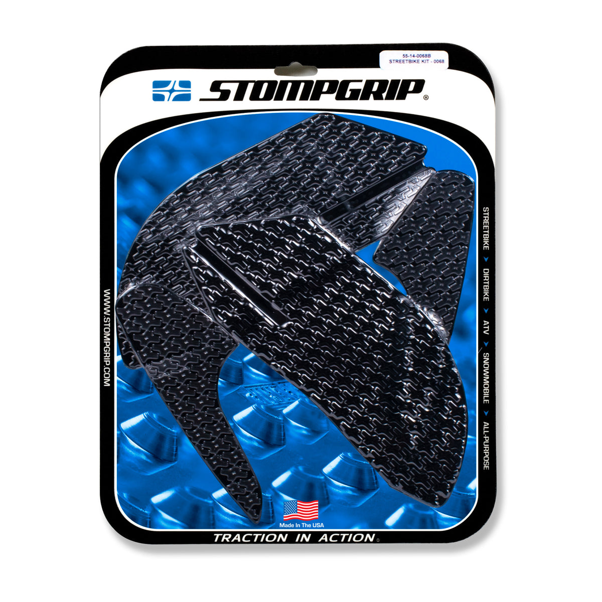 Stomgrip Traktionspad Streetbikes Schwarz Ducati Panigale 899 Bj. 14-15