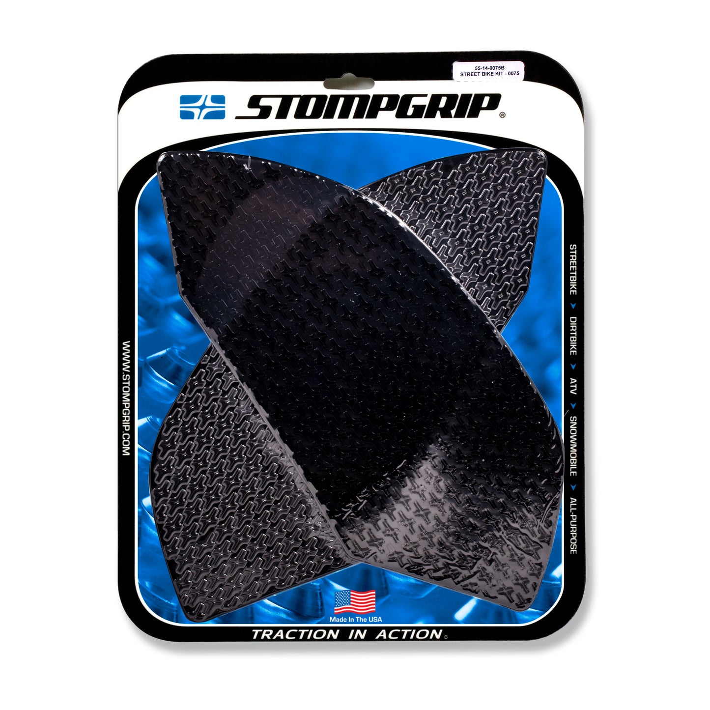 Stomgrip Traktionspad Streetbikes Schwarz Aprilia Tuono V4 1100 RR / Factory Bj. 16-20