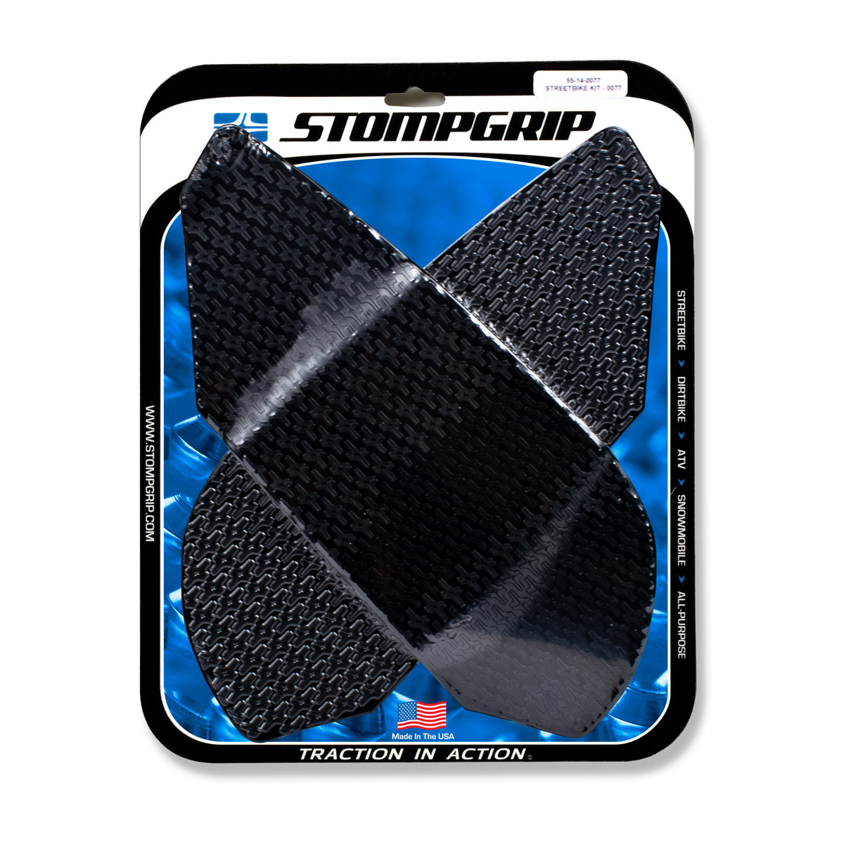 Stomgrip Traktionspad Streetbikes Schwarz Triumph Daytona 675 Bj. 06-12