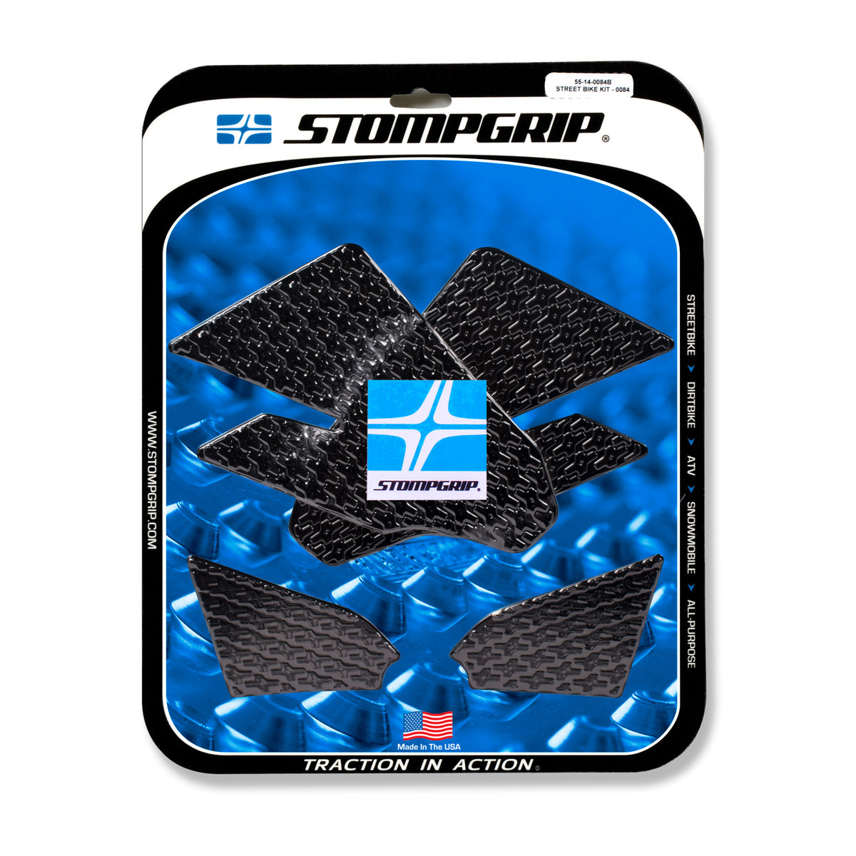 Stomgrip Traktionspad Streetbikes Schwarz BMW F 700 GS Bj. 13-18