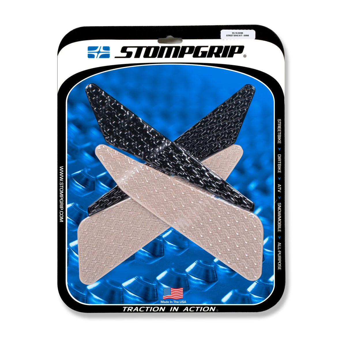 Stomgrip Traktionspad Streetbikes Hybrid Yamaha MT-07 Bj. 15-17