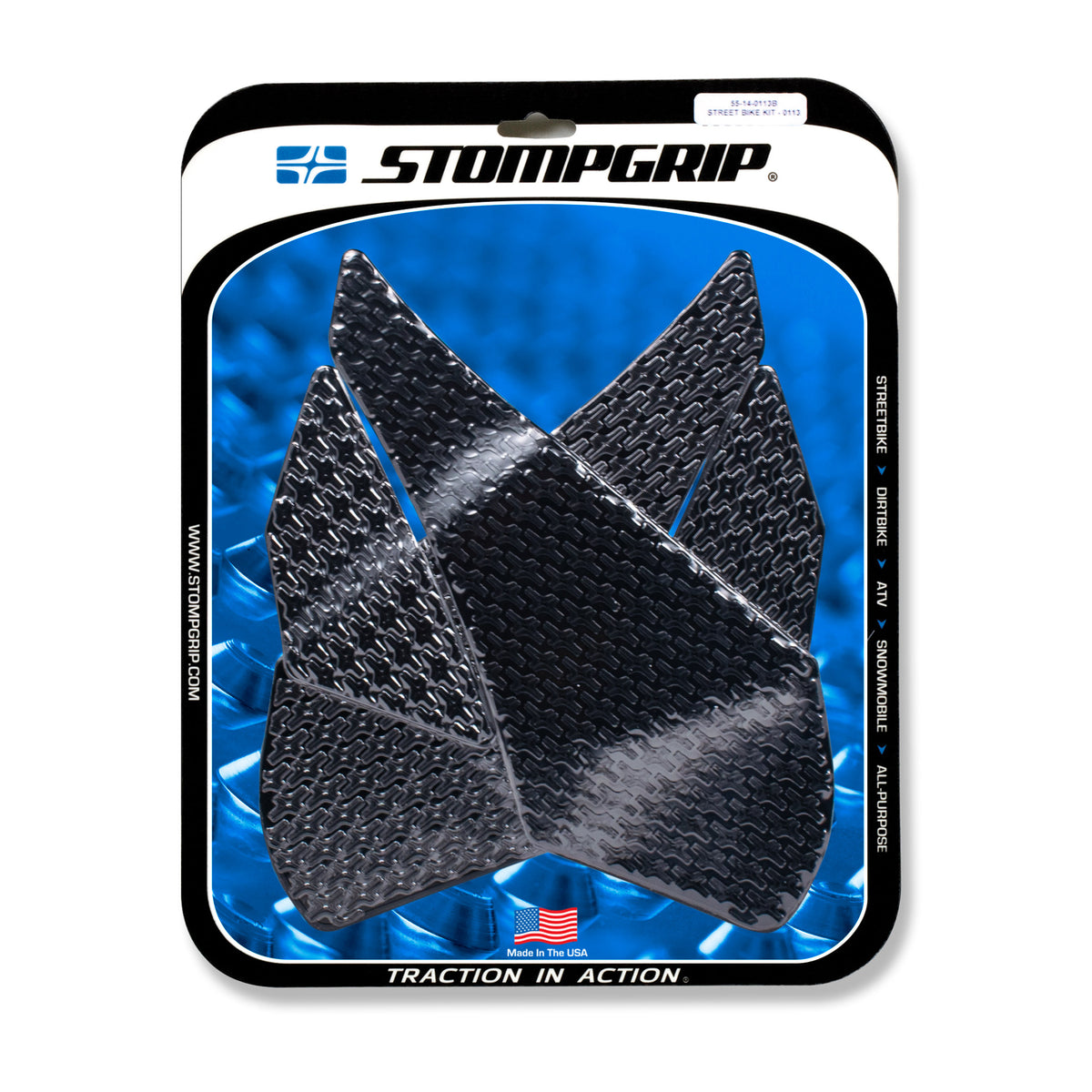 Stomgrip Traktionspad Streetbikes Schwarz BMW R 1250 RS Bj. 19-20