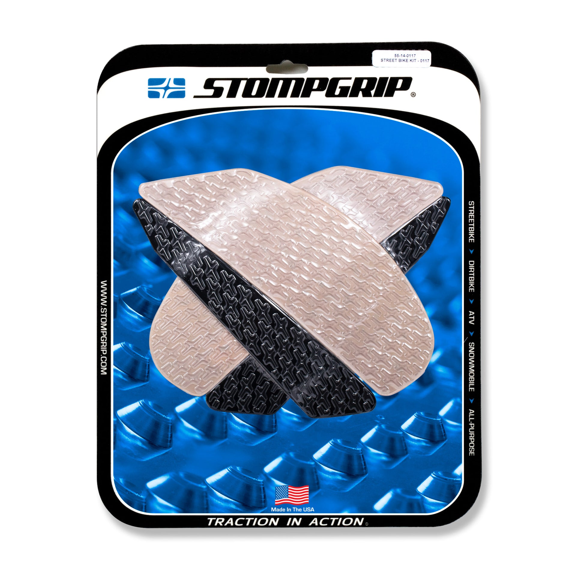 Stomgrip Traktionspad Streetbikes Hybrid Kawasaki Z800 Bj. 13-16