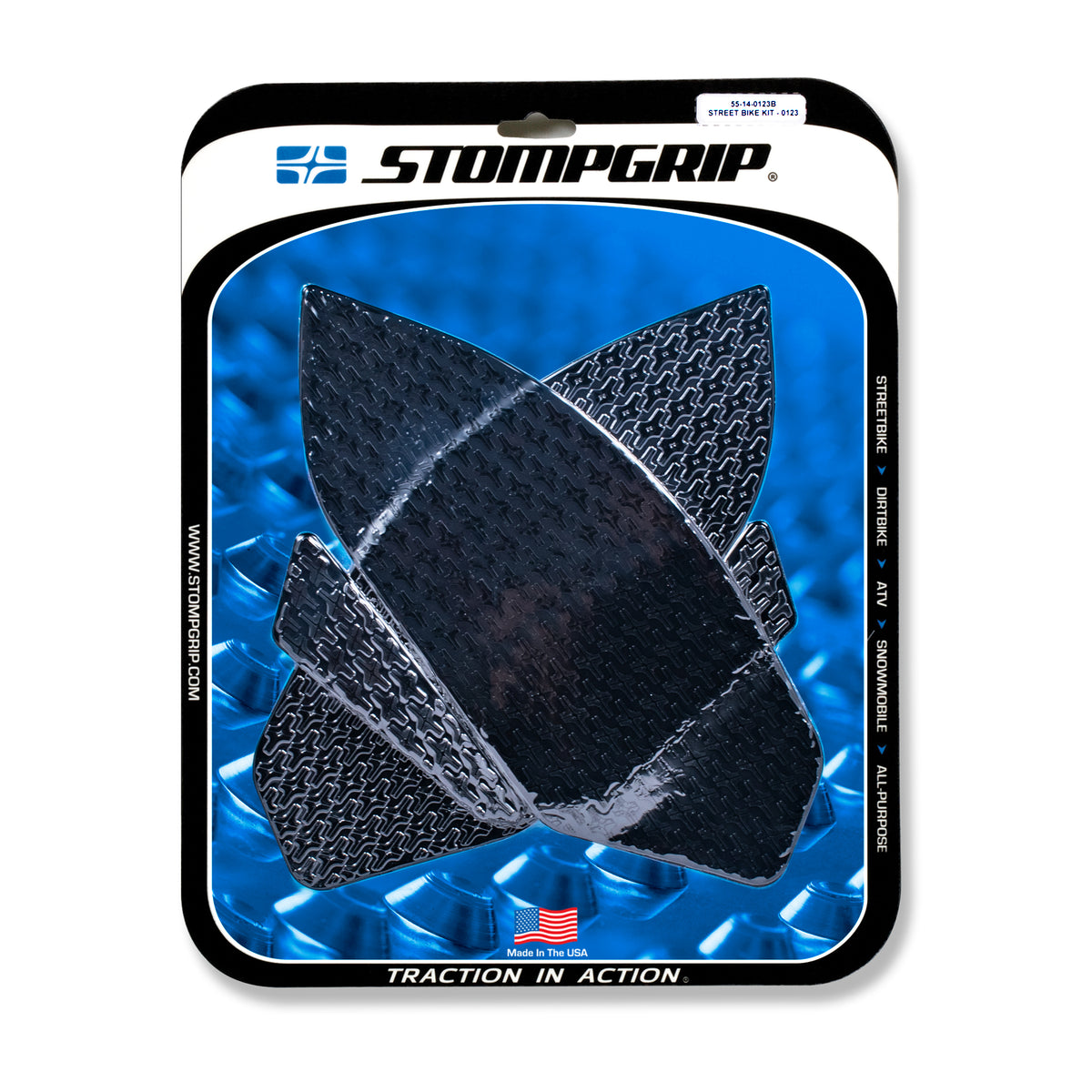 Stomgrip Traktionspad Streetbikes Schwarz Honda CBR500 R Bj. 16-18