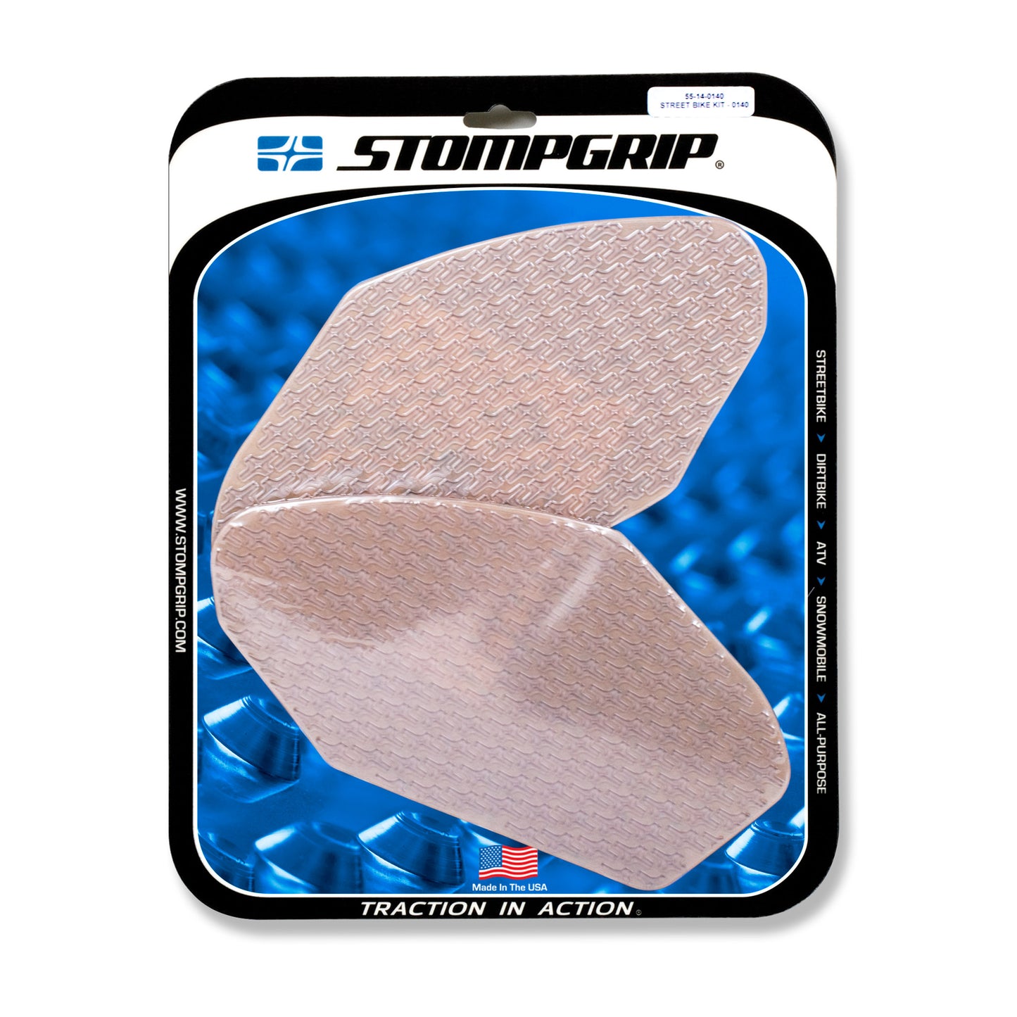 Stomgrip Traktionspad Streetbikes Klar Kawasaki Z650 Bj. 17-22