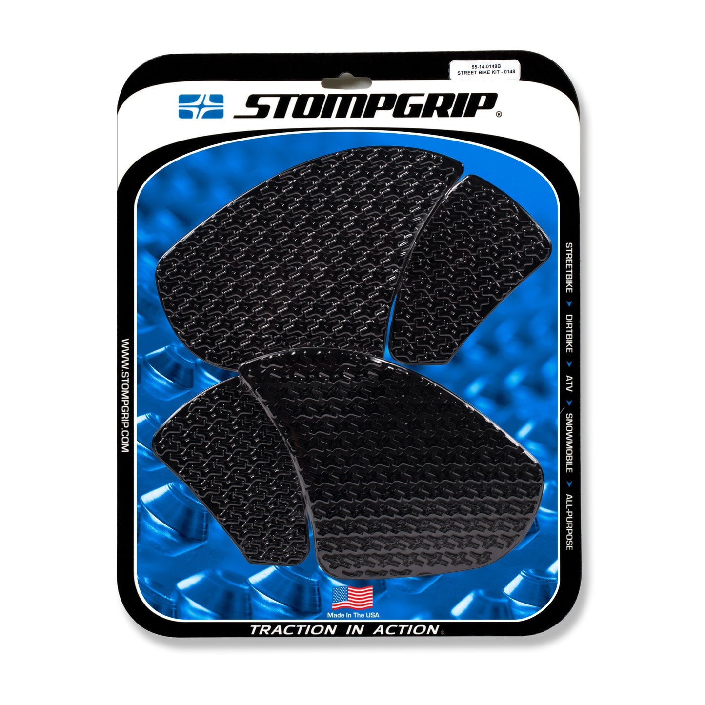 Stomgrip Traktionspad Streetbikes Schwarz Ducati Panigale V4 / R / S / SP / Speciale Bj. 18-21