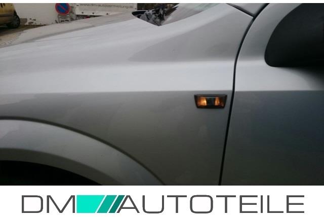 Opel Insignia Meriva Corsa div.Modelle Seitenblinker Schwarz +Birnen orange