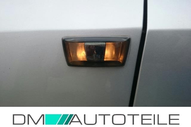 Opel Insignia Meriva Corsa div.Modelle Seitenblinker Schwarz +Birnen orange
