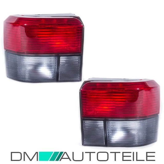 SET Rückleuchten Heckleuchten Schwarz Rot Set Rechts Links passt für VW T4 ab 1990-2003