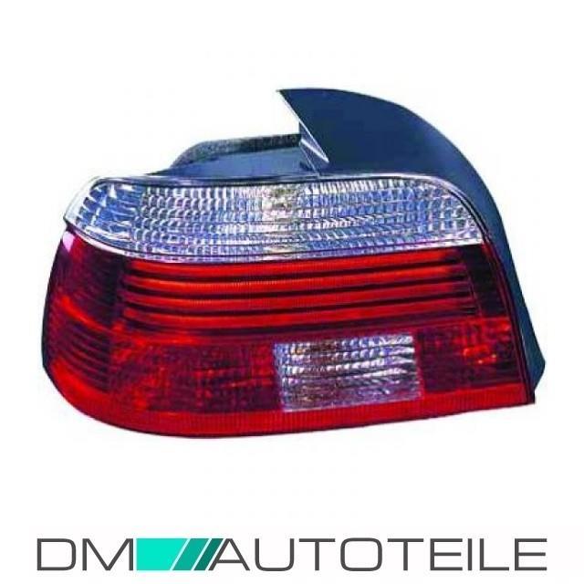Rückleuchte links Rot Weiß passend für BMW E39 Limousine 00-03 Facelift Design