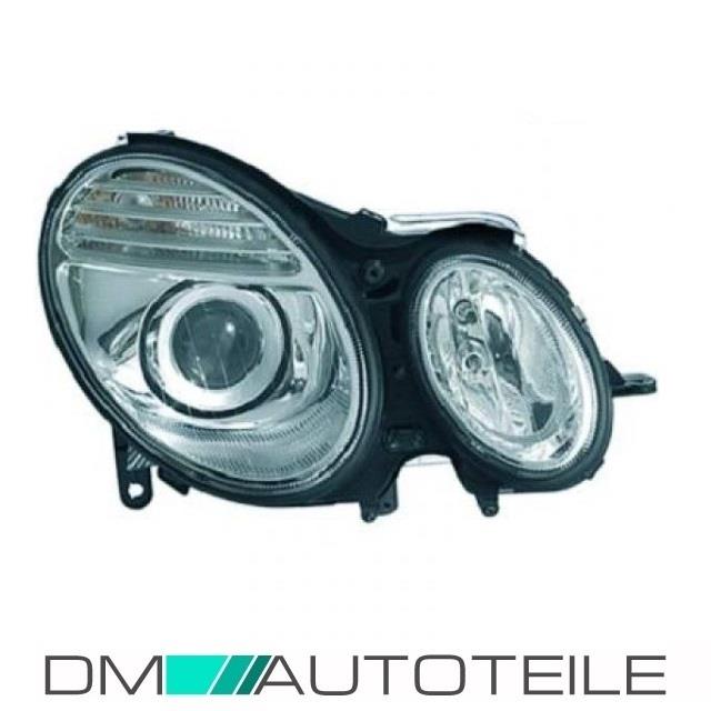 Mercedes W211 Scheinwerfer Rechts Hella Mopf 06-09 Fassung H7/H7