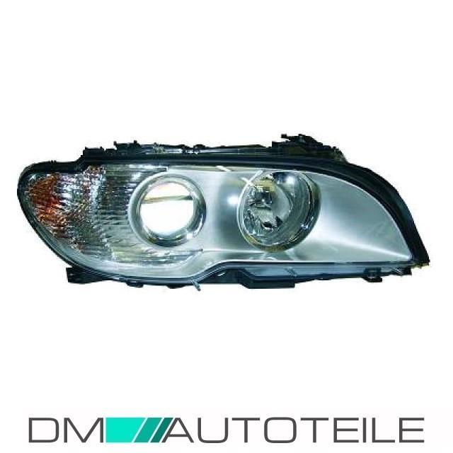Scheinwerfer rechts Bosch Titan Blinker weiß passend für BMW E46 Coupe Cabrio 03-06 (für LWR)