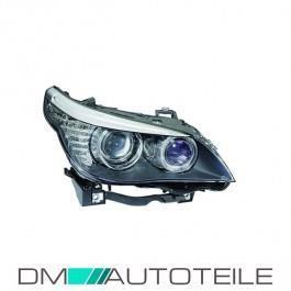 Scheinwerfer rechts Hella H7/H7 + DE-Linse passend für BMW E60 E61 Limousine Touring 07-10 LCI