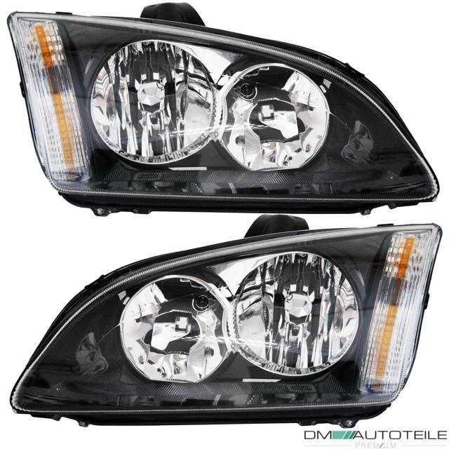 SET Ford Focus II (DA) Halogen Scheinwerfersatz 03-07 inklusive Leuchtmittel