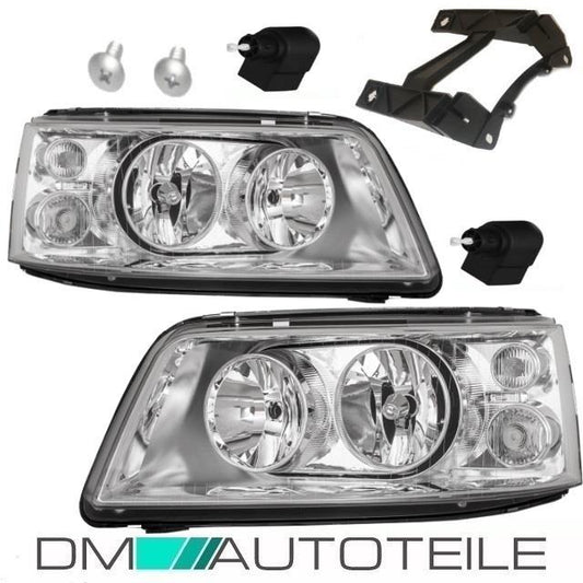 H7/H1  Scheinwerfer Rechts Links +Motor passt für VW T5 Multivan Transporter