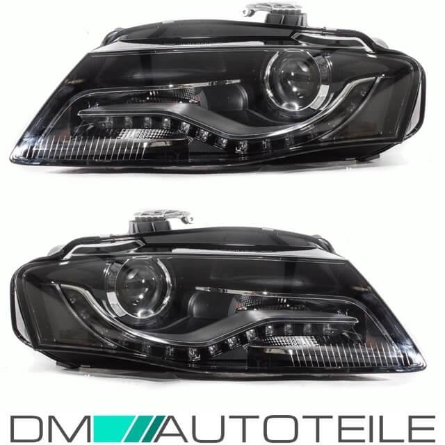 Set Audi A4 B8 Limo Avant Xenon Scheinwerfer rechts&links Bj 08-11 D3S + TFL für Kurvenlicht