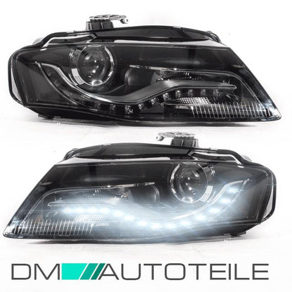 Set Audi A4 B8 Limo Avant Xenon Scheinwerfer rechts&links Bj 08-11 D3S + TFL für Kurvenlicht