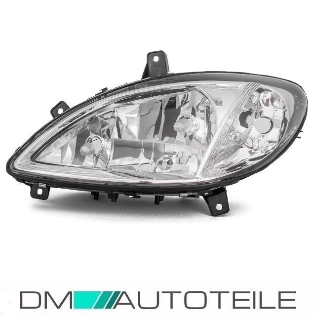 Mercedes Viano/Vito W639 Klarglas Scheinwerfer Links H7/H7/H7 Bj 03-10 + Nebelscheinwerfer