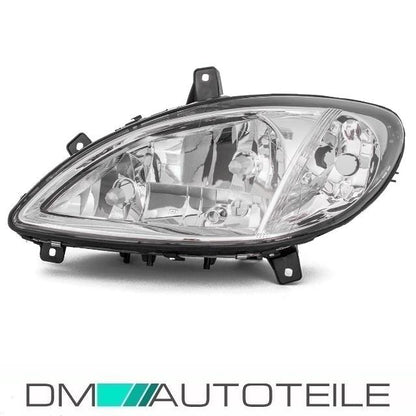 Mercedes Viano/Vito W639 Klarglas Scheinwerfer Links H7/H7/H7 Bj 03-10 + Nebelscheinwerfer