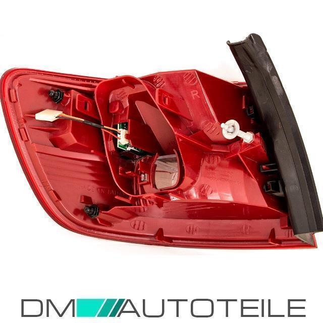 SET Audi A6 4F2-Avant LED Rückleuchte rechts Rot-Weiß außenteil Bj 08-10 +Birnen