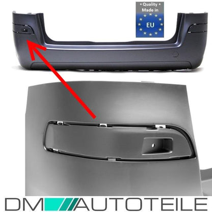 Opel Zafira B Stoßstange hinten 05-14 grundiert ZERTIFIZIERT GEPRÜFT