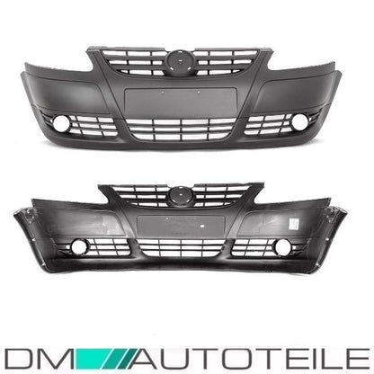 für alle VW Fox 5Z Stoßstange vorne Stoßstange grundiert für Nebelscheinwerfer