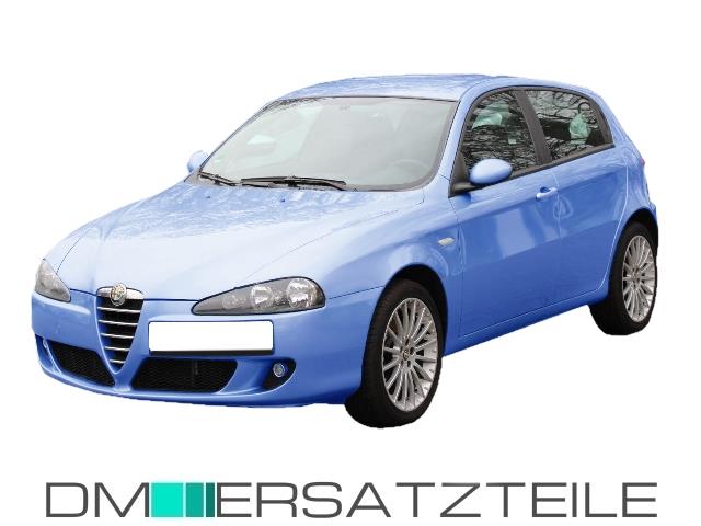 Alfa Romeo 147 Stoßstange vorne Bj 04-09 ohne SRA für NSW grundiert