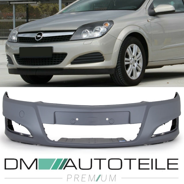 Opel Astra H Stoßstange vorne Bj 07-10 Facelift grundiert ohne SRA/PDC