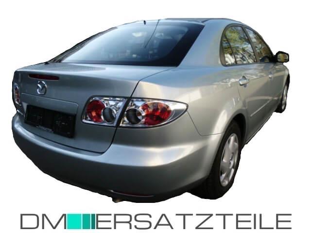 Mazda 6 Limousine (GG) Stoßstange Hinten Bj 02-05 grundiert