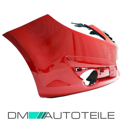LACKIERT Z168 Glutrot Opel Corsa D Stoßstange vorne Bj 06-11 Zertifiziert für Nebellampen