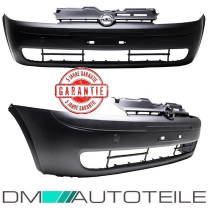 Opel Corsa C Combo Stoßstange vorne Bj 00-03 Schwarz aus ABS
